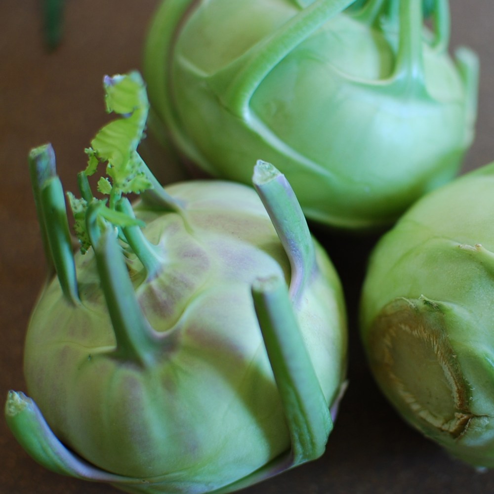 Kohlrabi stems