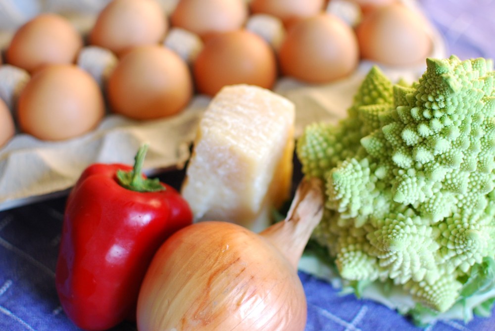 Frittata fixings