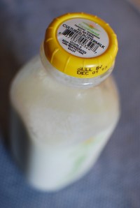 Got buttermilk? Yep. (And, yes, I risked pushing past the pull date - hey, it's already sour, right?)  