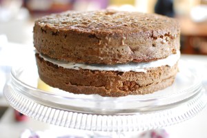 The layers will fit more evenly if you assemble them with the bottoms facing each other,