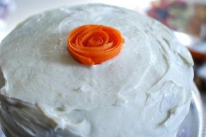 Shhh. Don't tell the kids. This cake is full of vegetables.